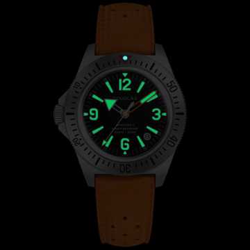 Foto Lume Orologio Skindiver II Professional Diving Tropic Natural Lume