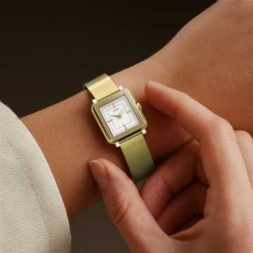 Foto Polso Orologio Yema Gold White YMHF1587-1BM
