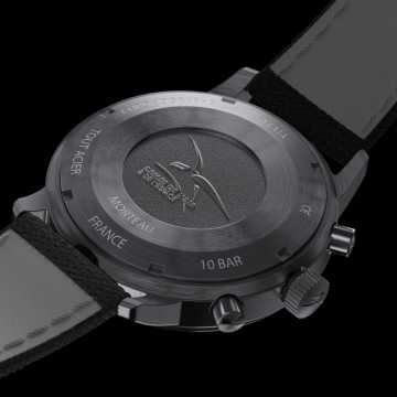 Foto Profilo Orologio Yema Flygraf Bi-Compax French Air Force YMHF1582AA-AA