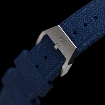 Foto Cinturino Orologio Yema Fligraf Flieger French Air Force Blue