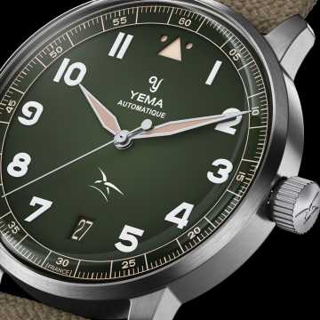 Foto Quadrante Orologio Yema Fligraf Flieger French Air Force