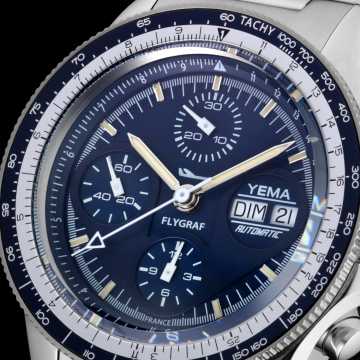 Foto Quadrante Orologio Yema Flygraf Navigator