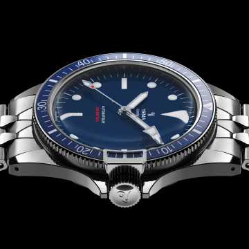 Foto Cassa Orologio Yema Superman 500 Mysterious Blue