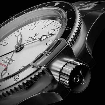 Foto Corona Orologio Yema Superman 500 GMT YGMT24A39-BM2S