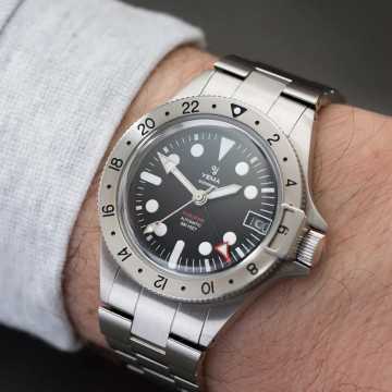 Foto Quadrante Orologio Yema Superman Wolrdtime GMT 39mm