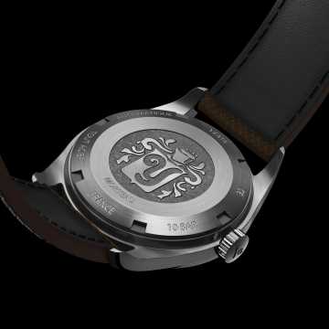 Foto Fondello Orologio Yema Classic Light Blue Leather