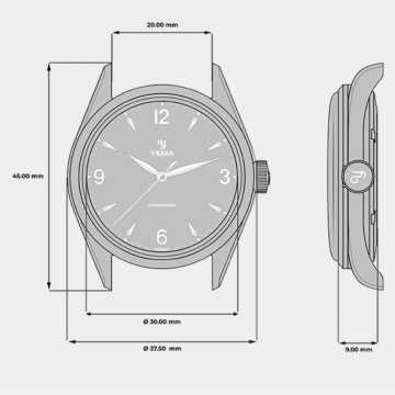 Foto Specifiche Orologio Yema Classic  Black