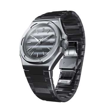 Foto Profilo Orologio Yema Wristmaster Traveller Gray