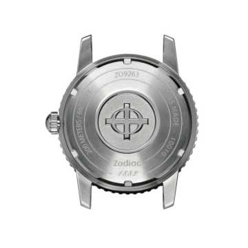 Foto Fondello Orologio Zodiac Super Sea Wolf Quadrante Nero