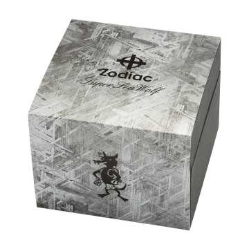 Foto Box Meteorite Foto Retro Orologio Zodiac Super Sea Wolf Meteorite ZO9292