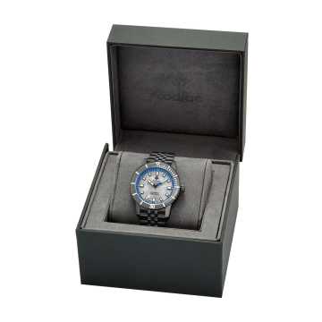 Foto Box 2 Orologio Zodiac Super Sea Wolf Meteorite ZO9293