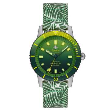 Foto Nylon Orologio Zodiac Super Sea Wolf Compression Diver ZO9295
