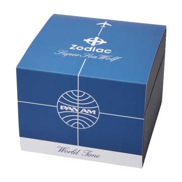 Foto Box Retro Orologio Orologio Zodiac Super Sea Wolf Panam ZO9412