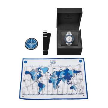 Foto GMT World Retro Orologio Orologio Zodiac Super Sea Wolf Panam ZO9412