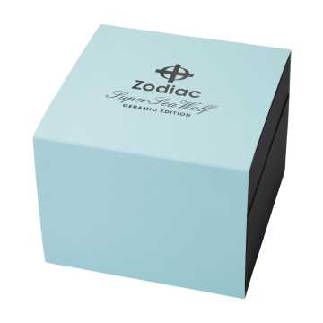 Foto Box Orologio Zodiac Super Sea Wolf Ceramic Compression Diver Automatic ZO95950
