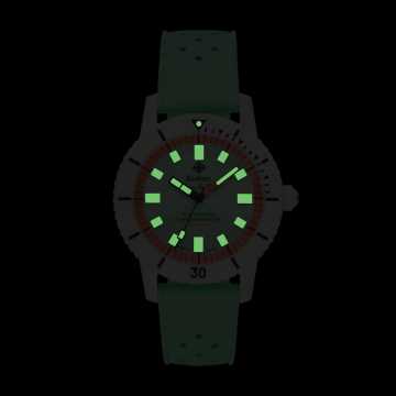 Foto Luminscenza Orologio Zodiac Super Sea Wolf Ceramic Compression Diver Automatic ZO9592