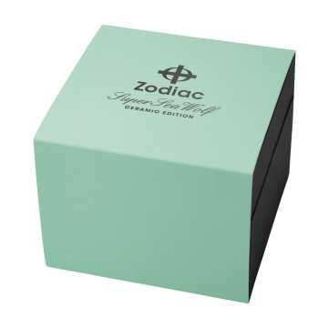 Foto Box Orologio Zodiac Super Sea Wolf Ceramic Compression Diver Automatic ZO9592