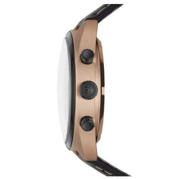 Foto Profilo Orologio Zodiac Grandrally Quartz Black Leather