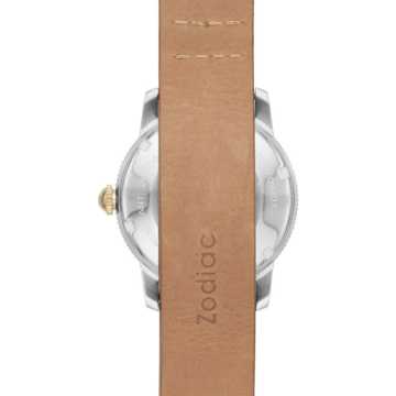 Foto Cinturino Orologio Zodiac Super Sea Wolf Brown Leather