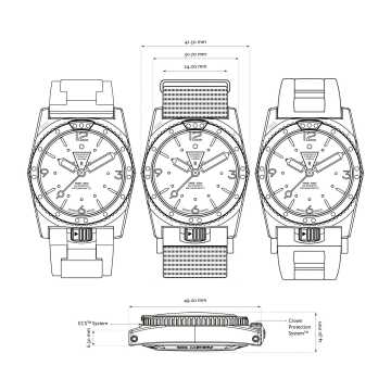 Foto Caratteristiche Orologio ZRC GF 300 Tangerine GF41199