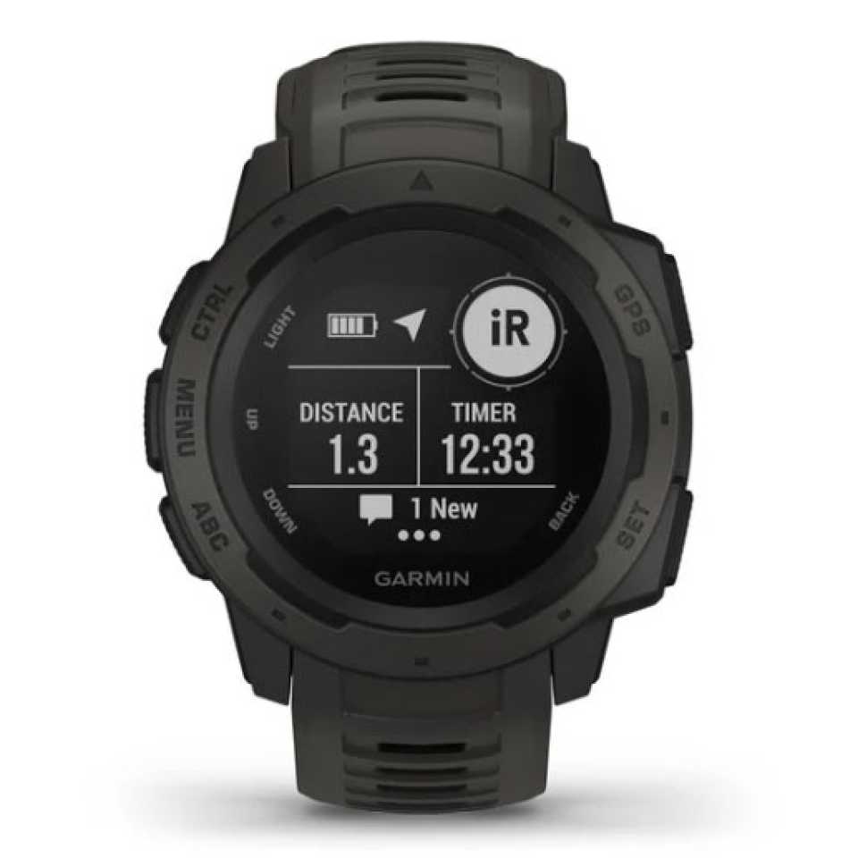 GARMIN - OROLOGIO INSTINCT NERO
