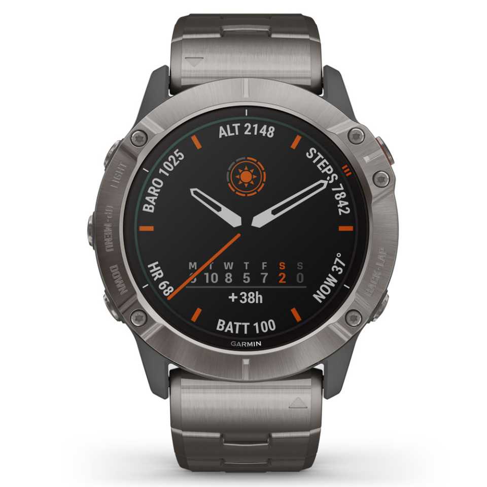 GARMIN - OROLOGIO FENIX 6X - PRO SOLAR PORTOFINO ESCAPE COLLECTION