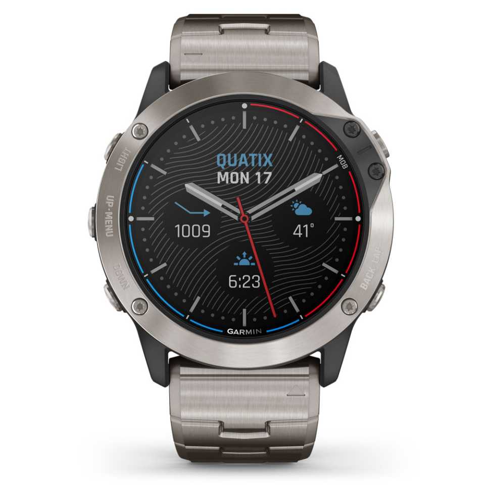 GARMIN - OROLOGIO QUATIX 6X SOLAR PORTOFINO ESCAPE COLLECTION