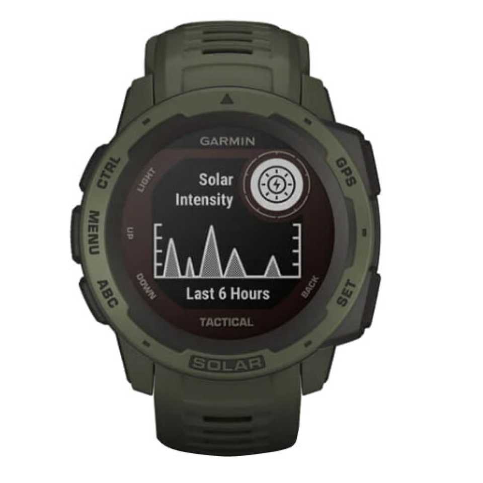 GARMIN - INSTINCT SOLAR TACTICAL EDITION MOSS