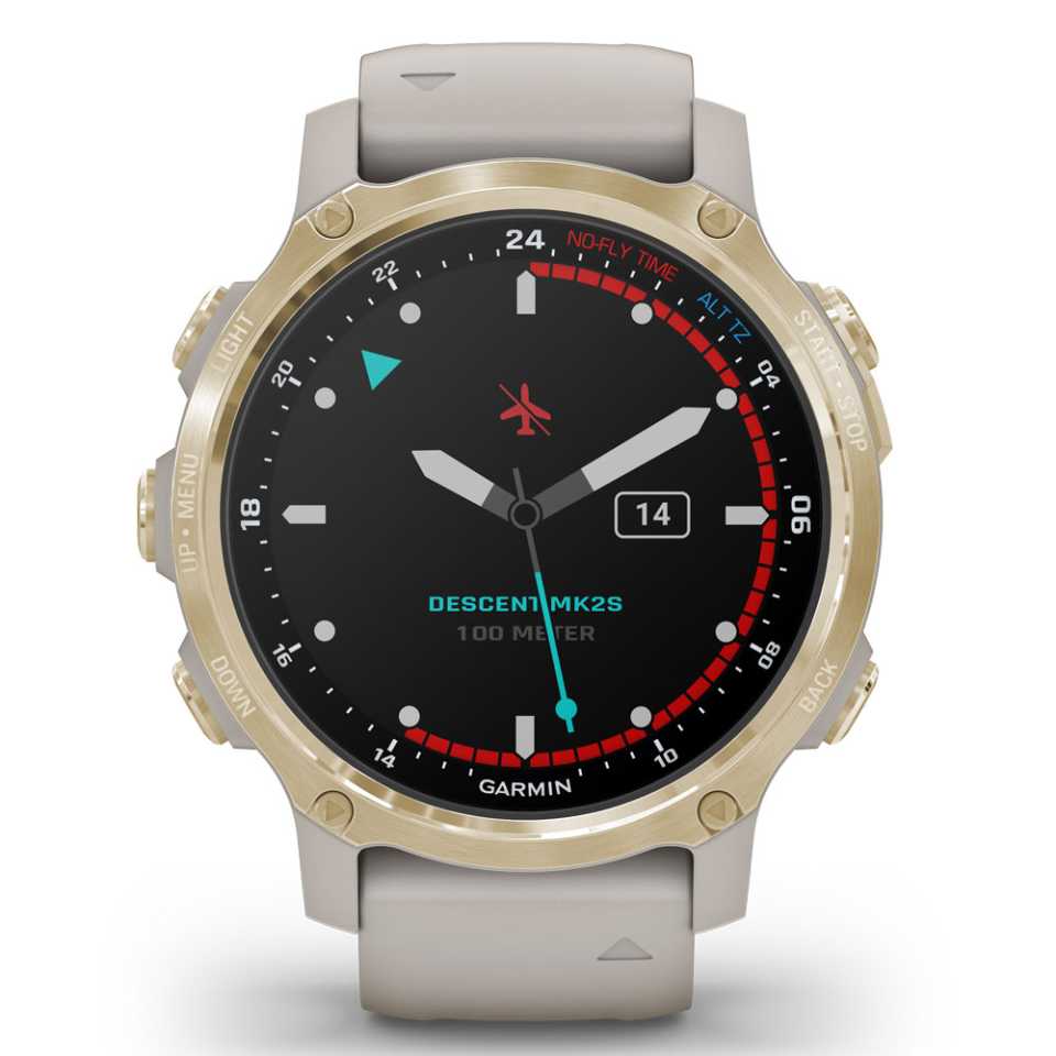 GARMIN - OROLOGIO DESCENT MK2S GOLD PORTOFINO ESCAPE COLLECTION
