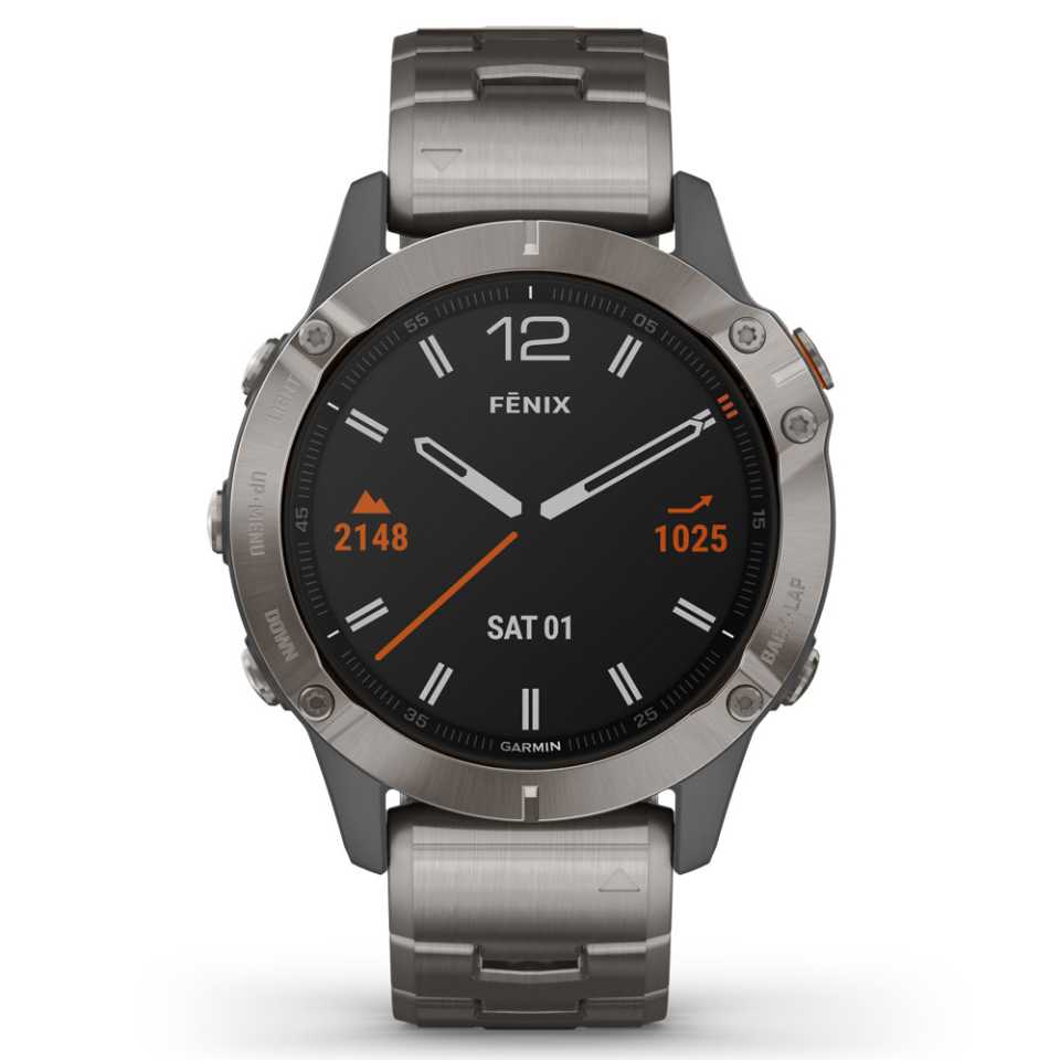 GARMIN -  FENIX 6 PRO E SAPPHIRE EDITION