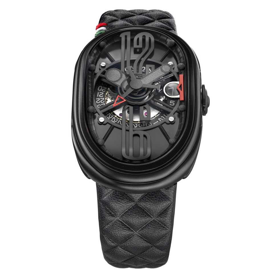 GRIMOLDI - OROLOGIO GTO BK M BK 612PK BLACK PIRATE