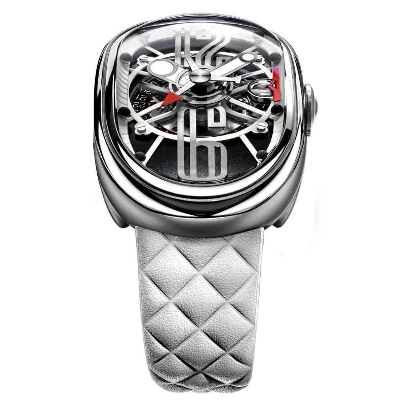 GRIMOLDI - OROLOGIO GTO SSSS MS BK 612ST BOUBLE FINISH