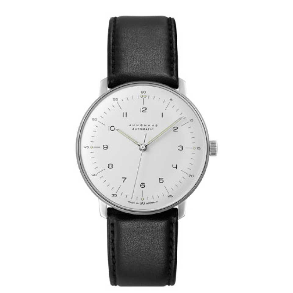 JUNGHANS - OROLOGIO MAX BILL AUTOMATIC BIANCO