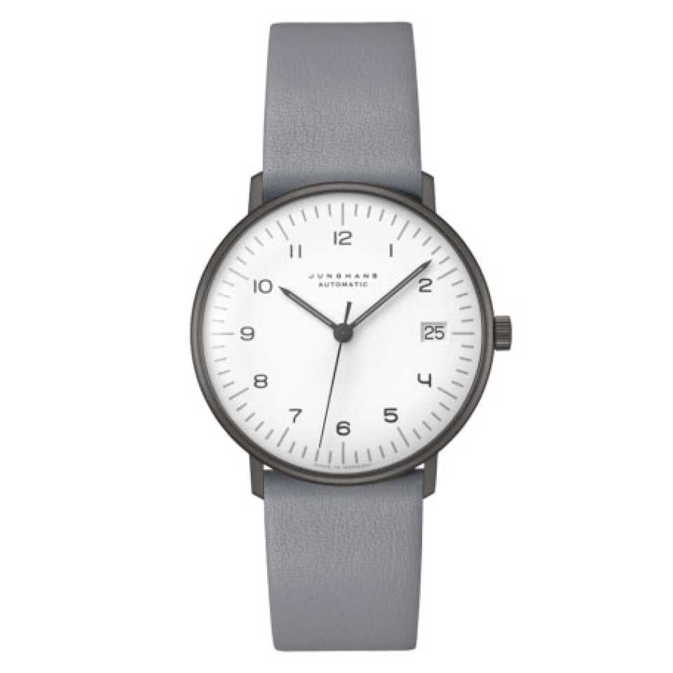 JUNGHANS - OROLOGIO MAX BILL KLEINE AUTOMATIC BIANCO / GRIGIO