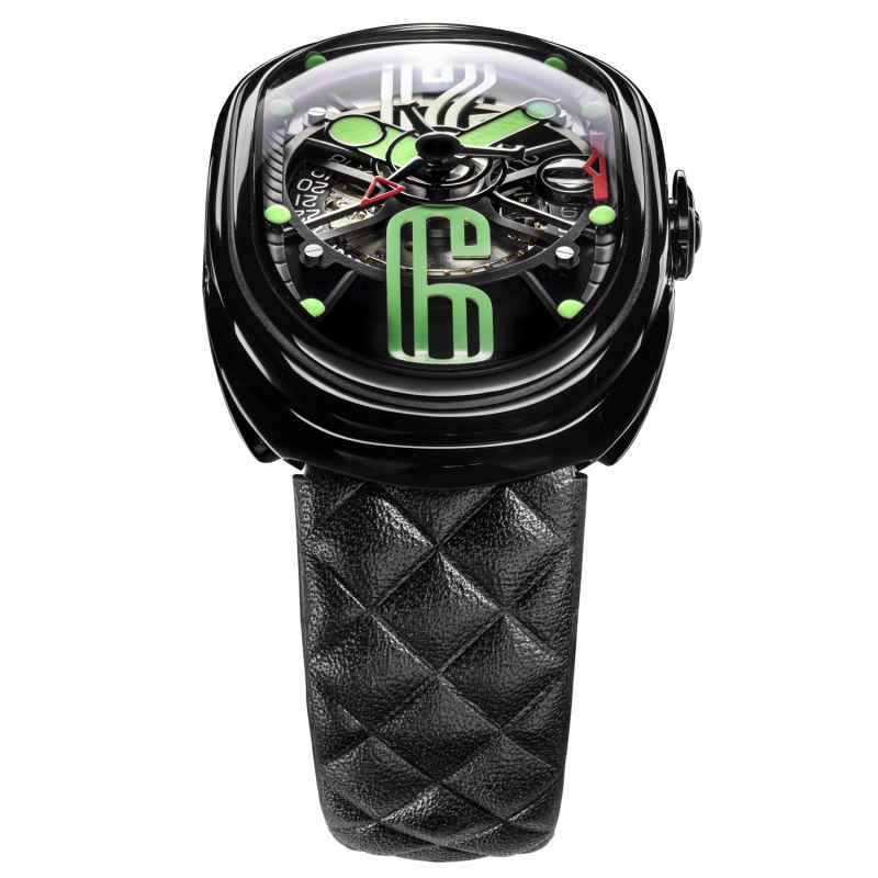 GRIMOLDI - OROLOGIO GTO BK S BK 612GR BLACK MINT