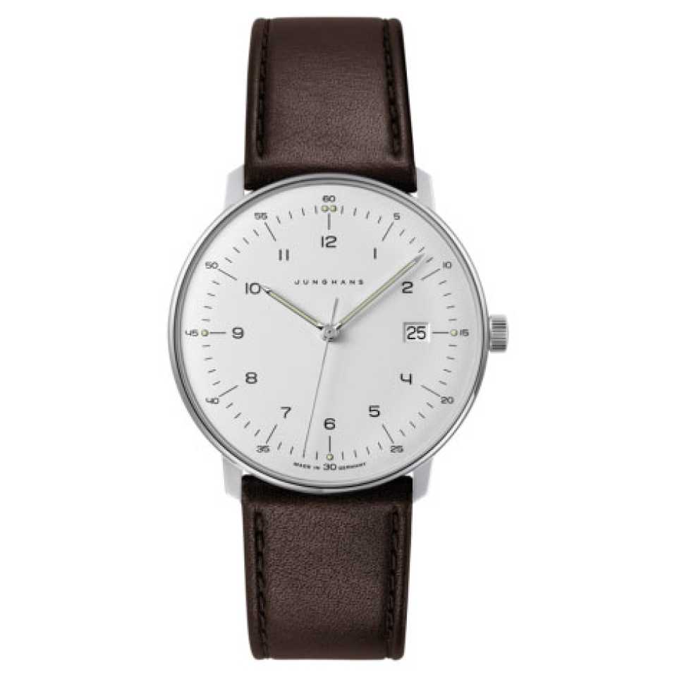 JUNGHANS - OROLOGIO MAX BILL QUARZ BIANCO
