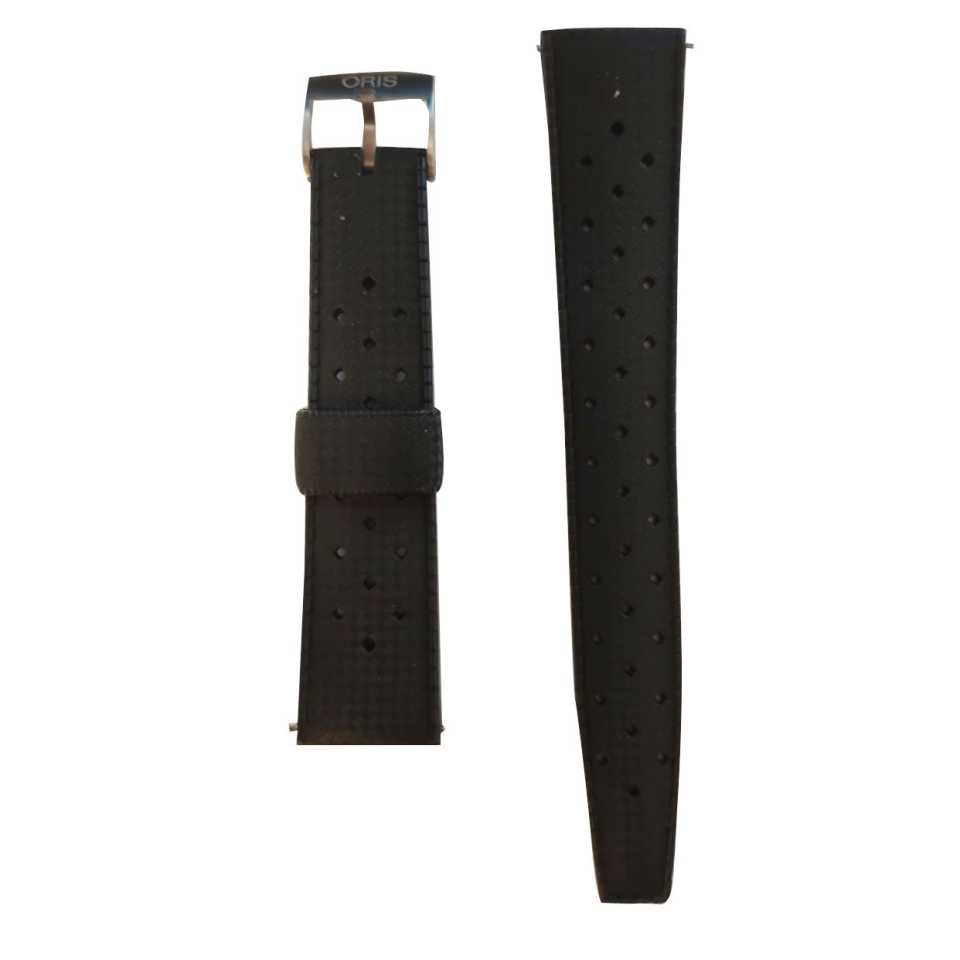 ORIS - CINTURINO CAUCCIU' NERO PER MODELLO 7707