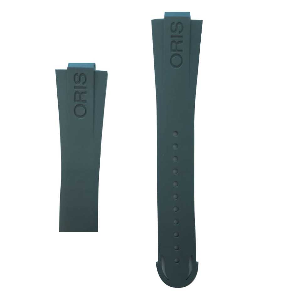 ORIS -GREY RUBBER STRAP  NO BUCKLE FOR AQUIS WATCH 7730