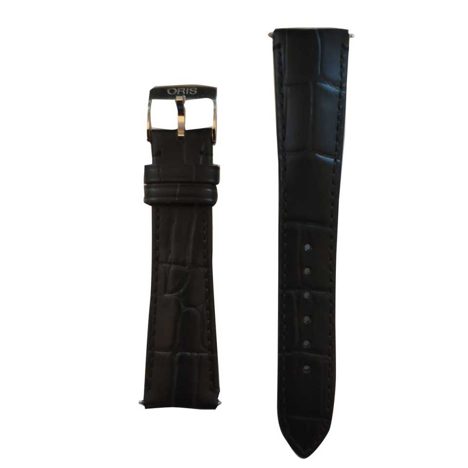 ORIS - CINTURINO IN PELLE NERO X MODELLO 7719