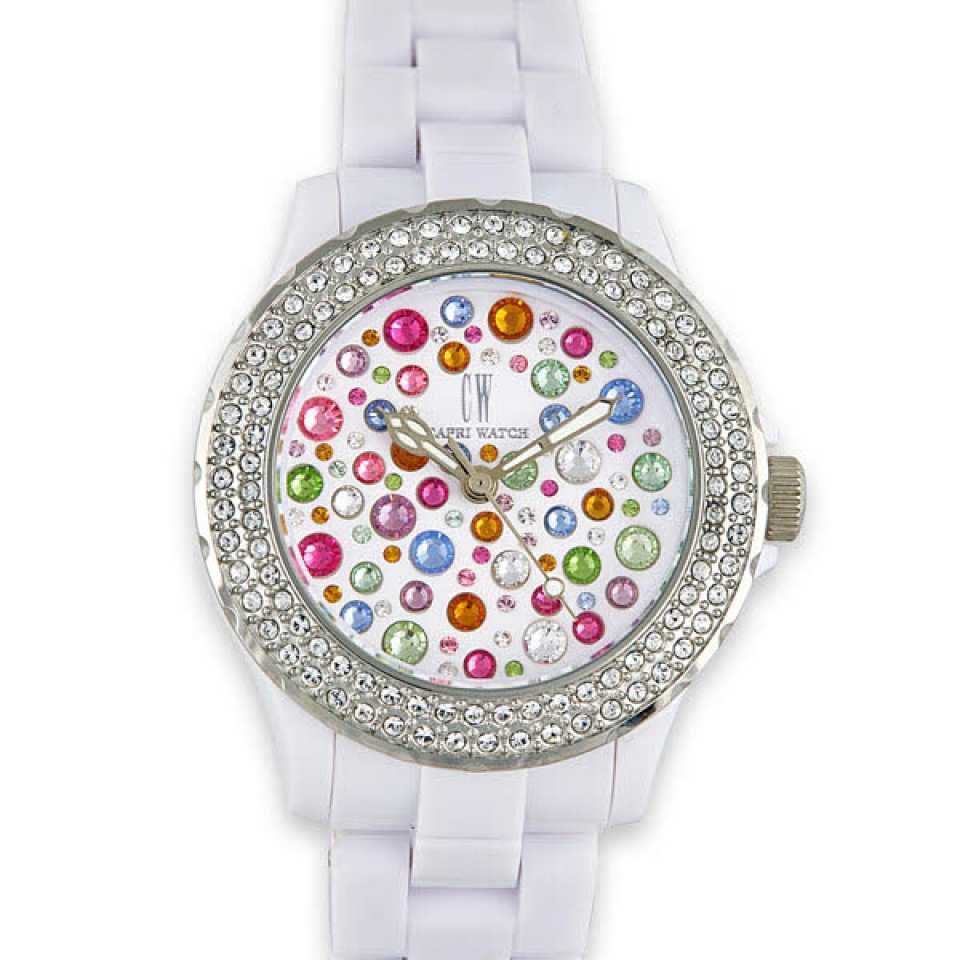 CAPRI WATCH - OROLOGIO JELLY MULTIJOY STONES 4934