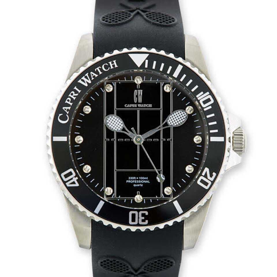 CAPRI WATCH - OROLOGIO TENNIS 40MM BLACK 5591