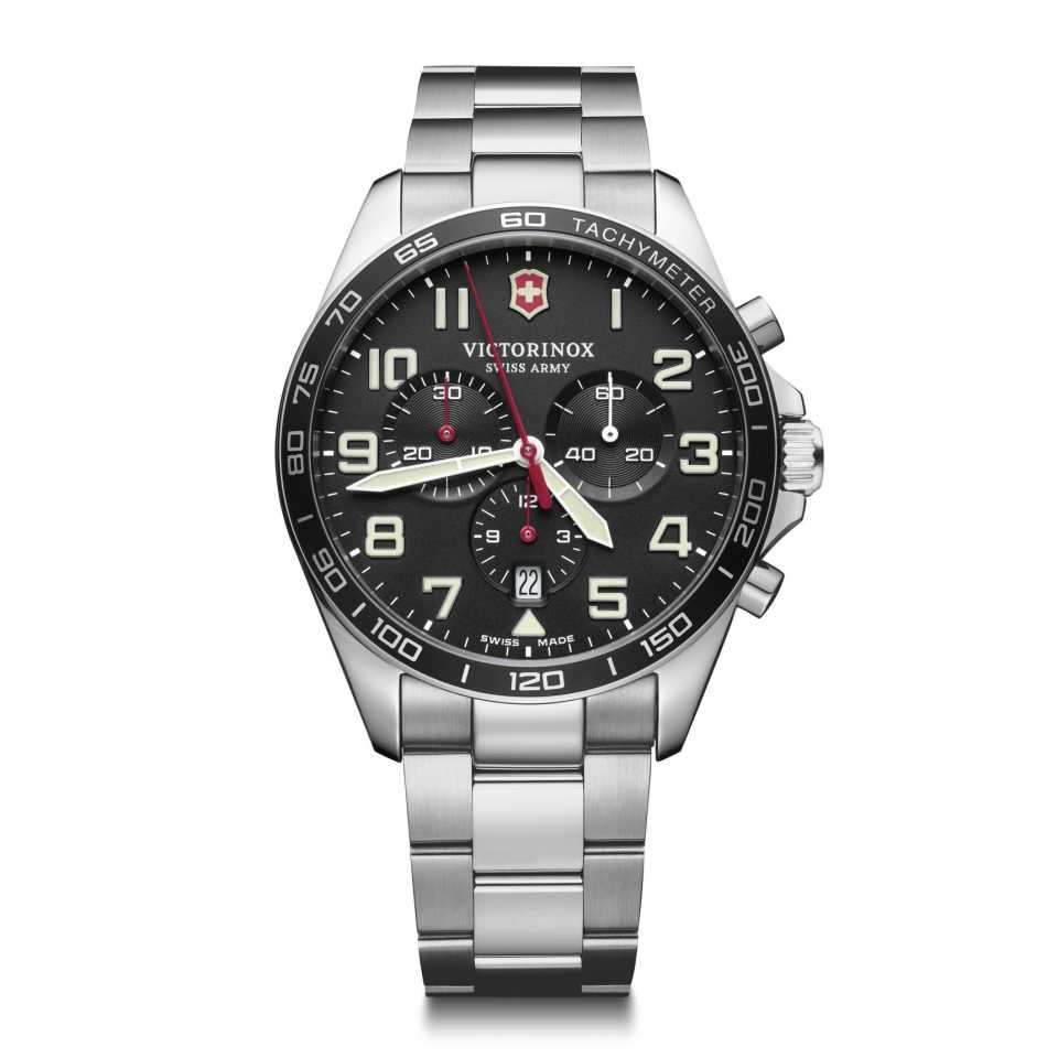 VICTORINOX - OROLOGIO FIELDFORCE CHRONO NERO