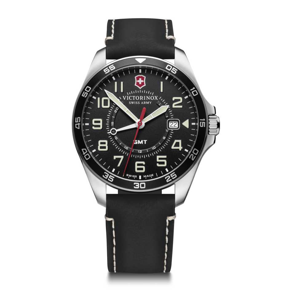 VICTORINOX - OROLOGIO FIELDFORCE GMT NERO