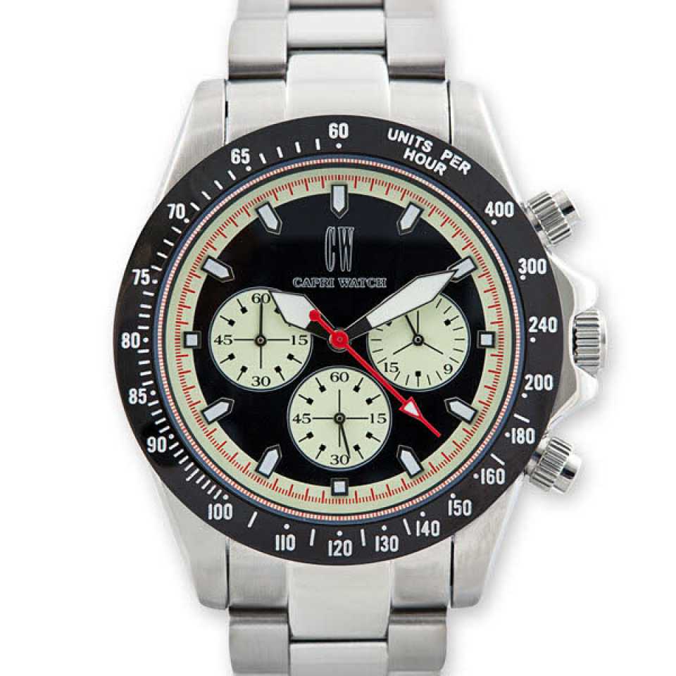 CAPRI WATCH - Orologio CHRONO CONSTRAST COUNTER 5506