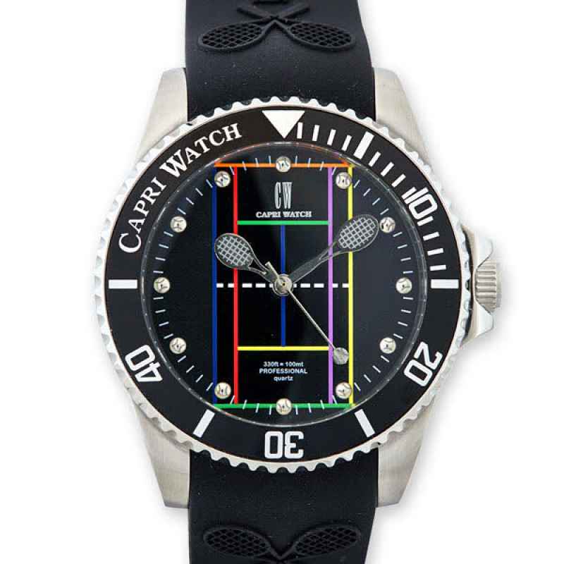 CAPRI WATCH - TENNIS 40MM BLACK WATCH 5590