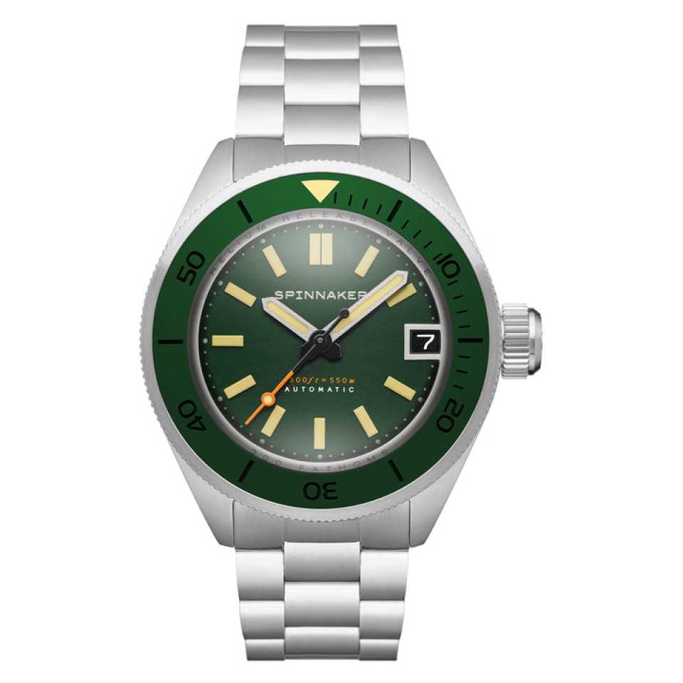 SPINNAKER - PICCARD AUTOMATIC HUNTER GREEN WATCH