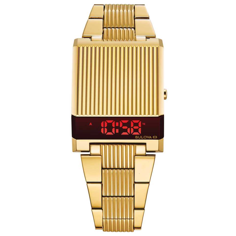 BULOVA - COMPUTRON GOLD WATCH