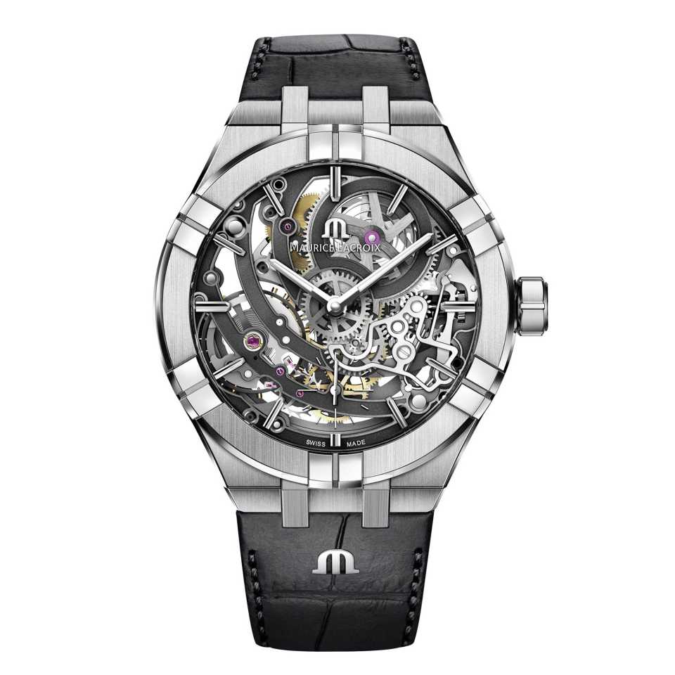 MAURICE LACROIX - OROLOGIO AIKON AUTOMATIC SKELETON 45MM