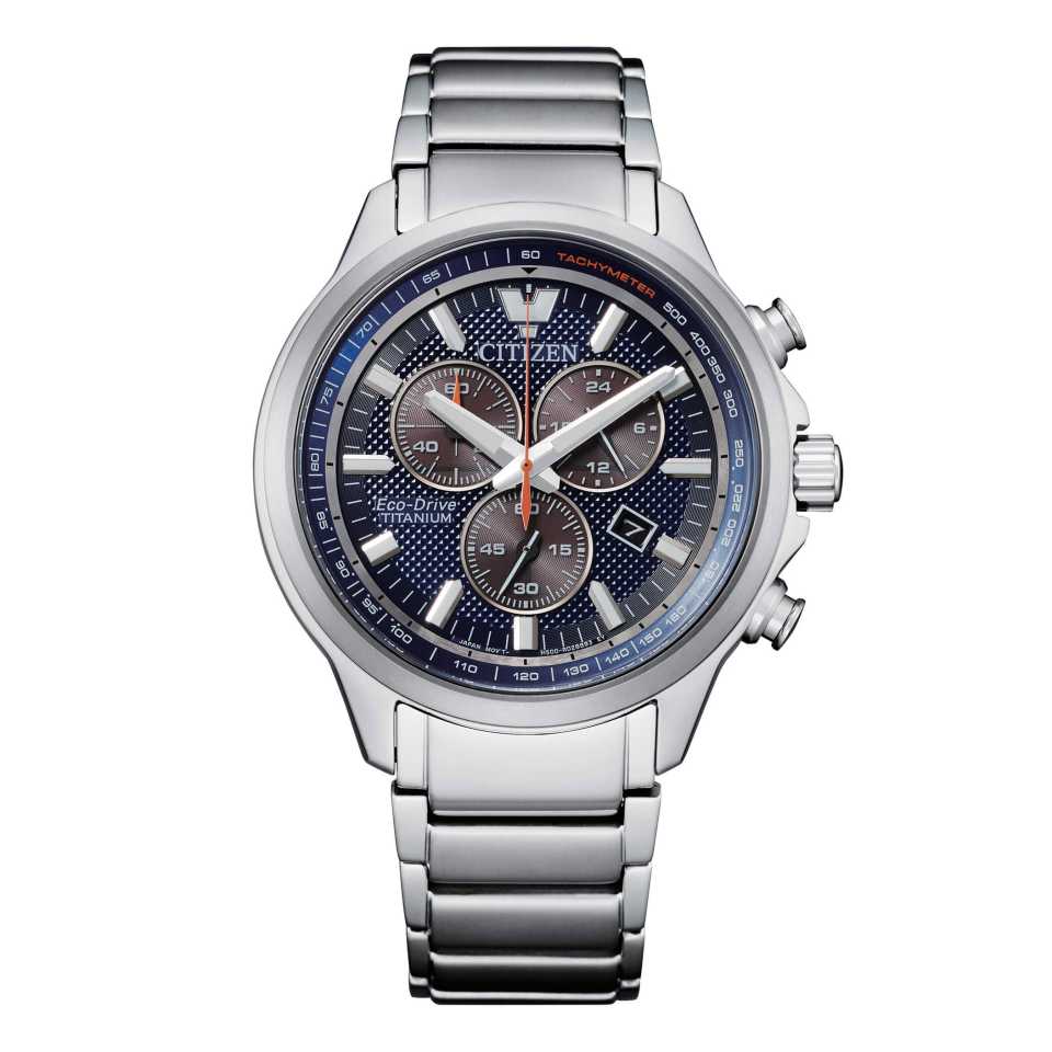 CITIZEN -CRONO SUPER TITANIUM 2470 WATCH AT2470-85L