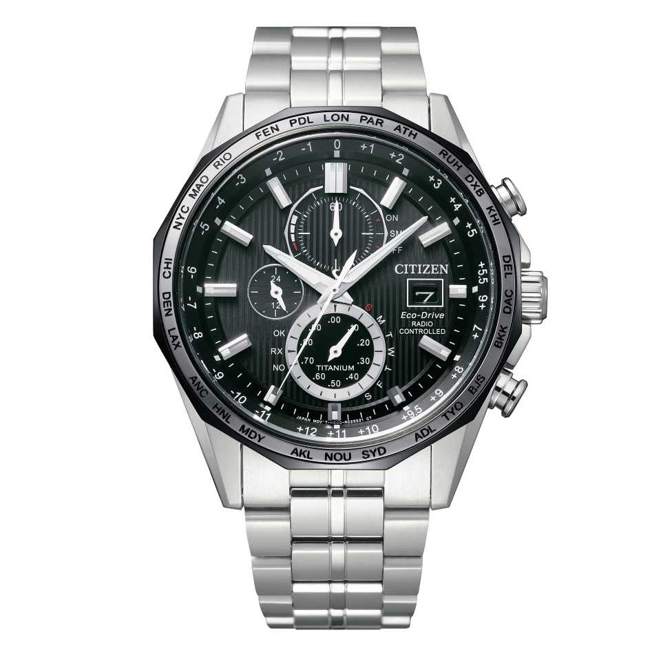 CITIZEN -H800 RADIO CONTROLLED TITANIUM WATCH AT8218-81E